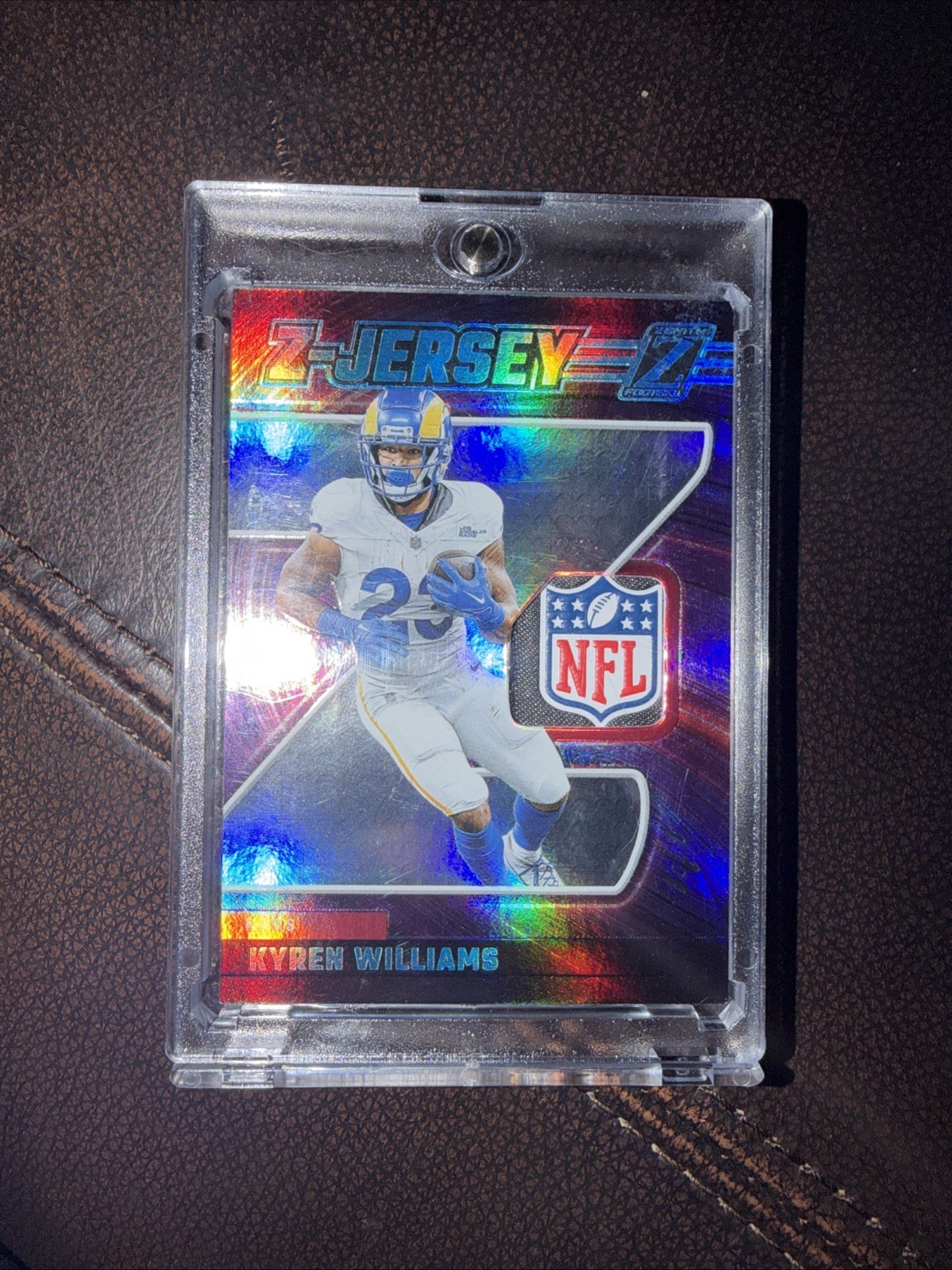 2024 Panini Zenith Z Jersey Kyren Williams #ZJ39 Laundry Tag Brand Logo /1