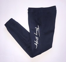 TOMMY HILFIGER Boy  s Size Large 14/16 Hilfiger Print Joggers Navy Blazer NWT