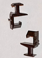 6 RAPIDO N SCALE COUPLERS FOR AHM LIMA RIVAROSSI NEW, PART 'S P-600-030  7750