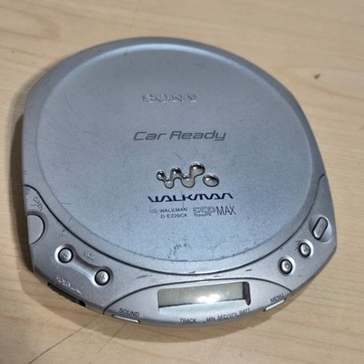 Sony Walkman D-E226CK Portable CD Player Anti-Skip Silver TESTED