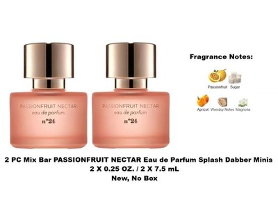 2 PC Mix Bar PASSIONFRUIT Nectar Eau de Parfum Splash Dabber Minis 2 X 0.25 OZ.