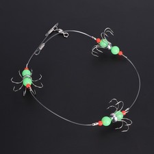 Doanas-Luminous Squid String Hook Octopus Fishhook Barbed Night Fishing Tackles