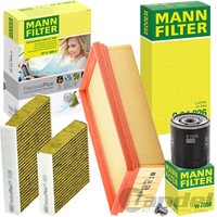 Mann Filter Inspektionspaket Passend FüR CitroËN C3 II C4 DS3 Peugeot 208 2008 I