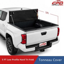 5ft Low Profile Flip Up Hard Tonneau Cover For 2024 2025 2026 Toyota Tacoma Bed 5ft Low Profile Flip Up Hard Tonneau Cover For 2024 2025 2026 Toyota Tacoma Bed