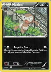 Nuzleaf 71/99 Next Destinies Uncommon