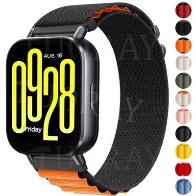Für Redmi Watch 5 Active / Redmi 5 Lite Rugged Nylon Loop Armband Uhrenarmband