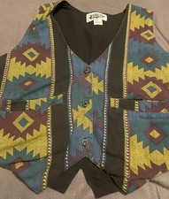 VTG Southwestern Vest LRG Size