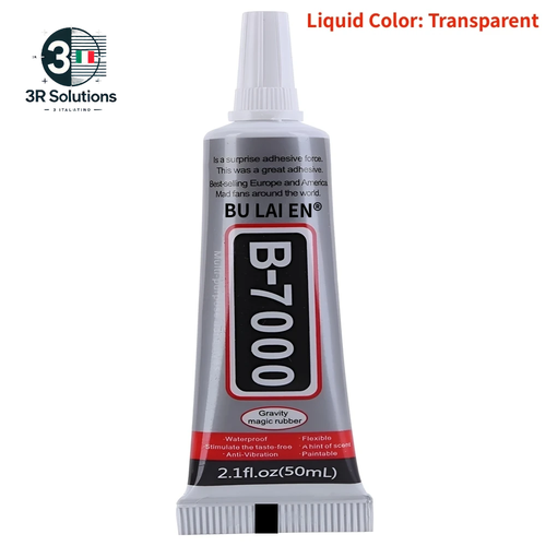 15ML 50ML 110ML B-7000 Adesivo Trasparente per Riparazione Telefono a Contatto C - Photo 9 sur 18