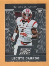 Leonte Carroo Rutgers Scarlet Knights 2016 Prizm Draft Picks #130 RC Ramsey NJ