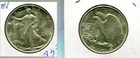 1943 P WALKING LIBERTY SILVER HALF DOLLAR CH BU 8338T