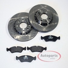 Bremsscheiben Ø 256 mm + Bremsbeläge vorne passend für Opel Astra F GSI