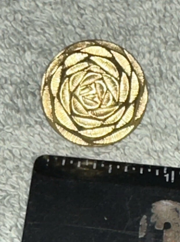 Medium Rose Gold Button - Image 3 of 3