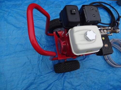 PRESSURE WASHER HONDA GX390 13HP PETROL 21LTRS @ 200BAR LSHAPE WS202 GEARBOXED - Picture 5 of 10