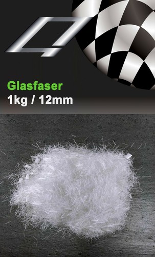 Glasfasern 1x 1kg 12mm Estrichfaser Estrich Faser Beton Bewehrung Armierung Gips - Bild 1 von 2
