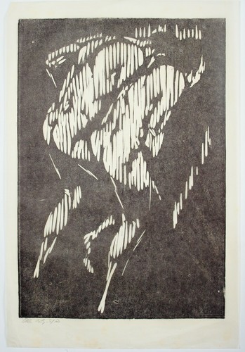 Gerald Anthony Coles (1929-2004) Woodcut two nude figures. 1958, 3/60 - Picture 2 of 3