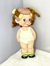 Vintage Mary Lu Paper Doll 10.5" Tall