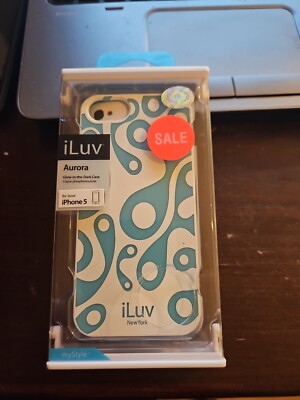 Iluv Für Iphone 5 Cover In Blau Weiß