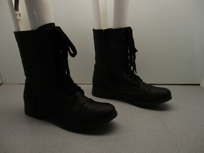 Arizona Jean Company Black Lace-Up Ankle Boots Arizona Jean Company | Shoes | Arizona Jean Co Mens Faux  main image 2
