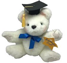 Hallmark Money Presenter Plush Bear Graduation White Bear Stuffed Animal Grad