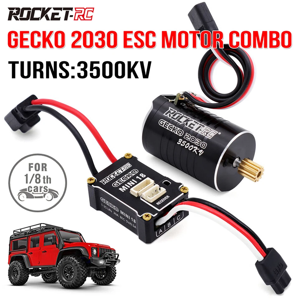 Rocket-RC Sensored Brushless Motor ESC Program Card for 1/18 TRX4M RC Car Truck - Image 2 of 4