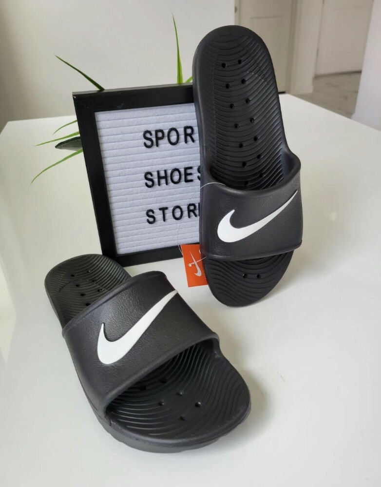 Nike Kawa Shower Black/white Waterproof Sport Sandals Slides Swoosh US Men  Sizes 6 for sale online | eBay