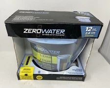 ZeroWater 12-Cup Ready-Pour 5-Stage Water Filter Pitcher Dispenser NEW 