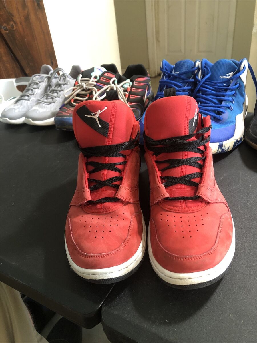 Nike Air Jordan Fadeaway Mens US 9.5 A01329-601 Red Black