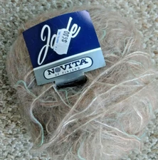 Novita of Finland "JADE" Brown Multicolor Yarn 43% Mohair Wool/Acryl/Poly 40g  