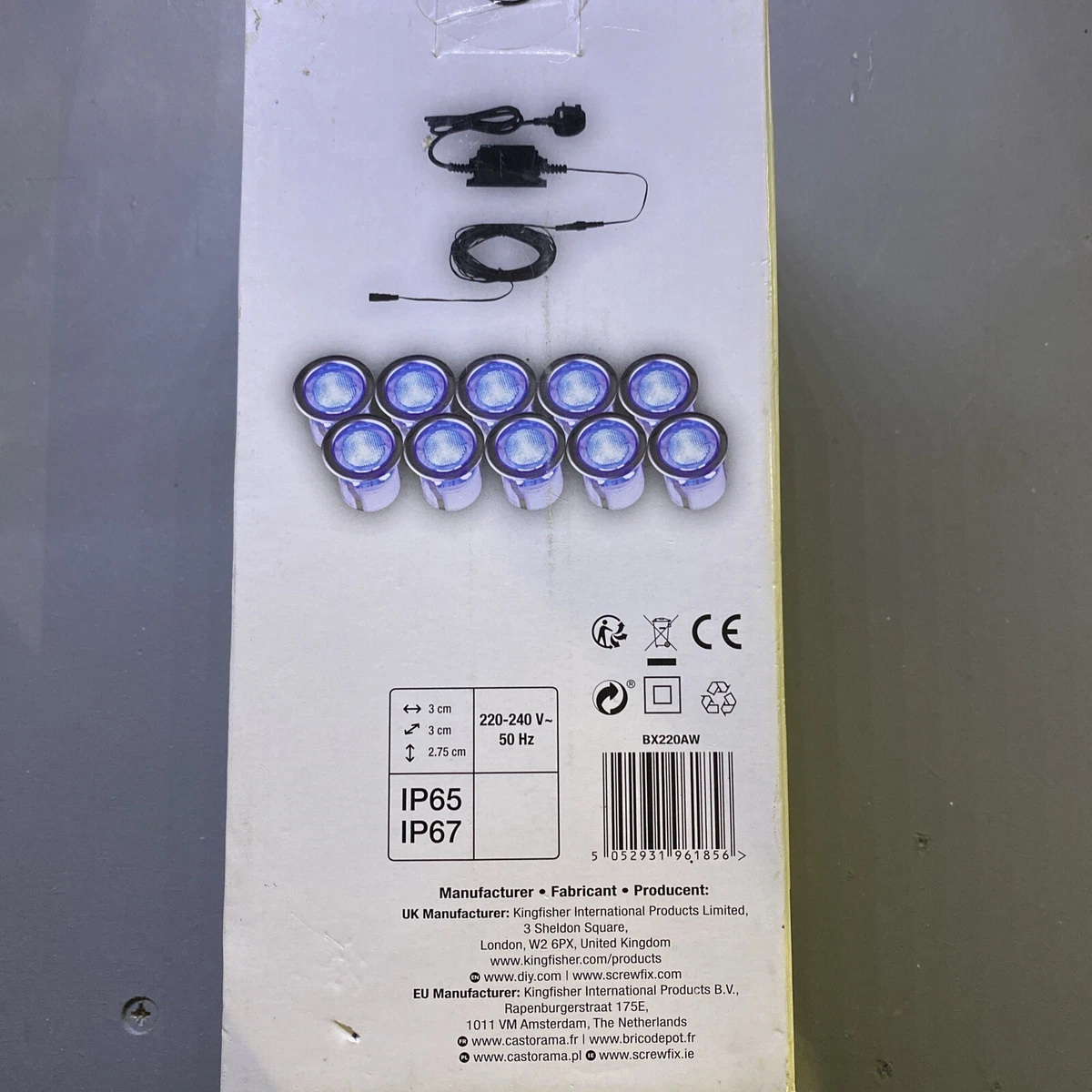 Blue decking lights screwfix deals