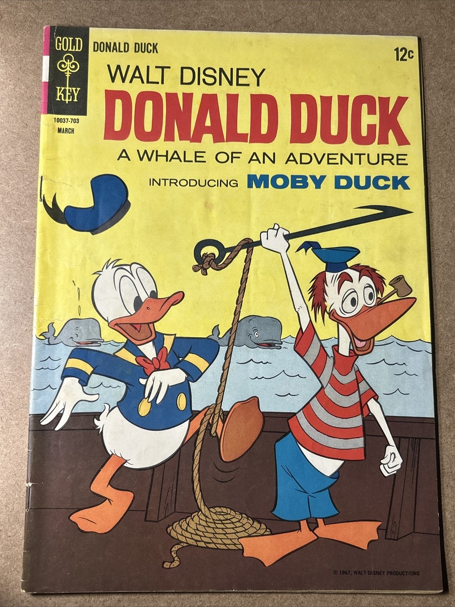 Donald Duck #112 Gold Key Comics (Mar, 1967) 1st App Moby Duck | eBay