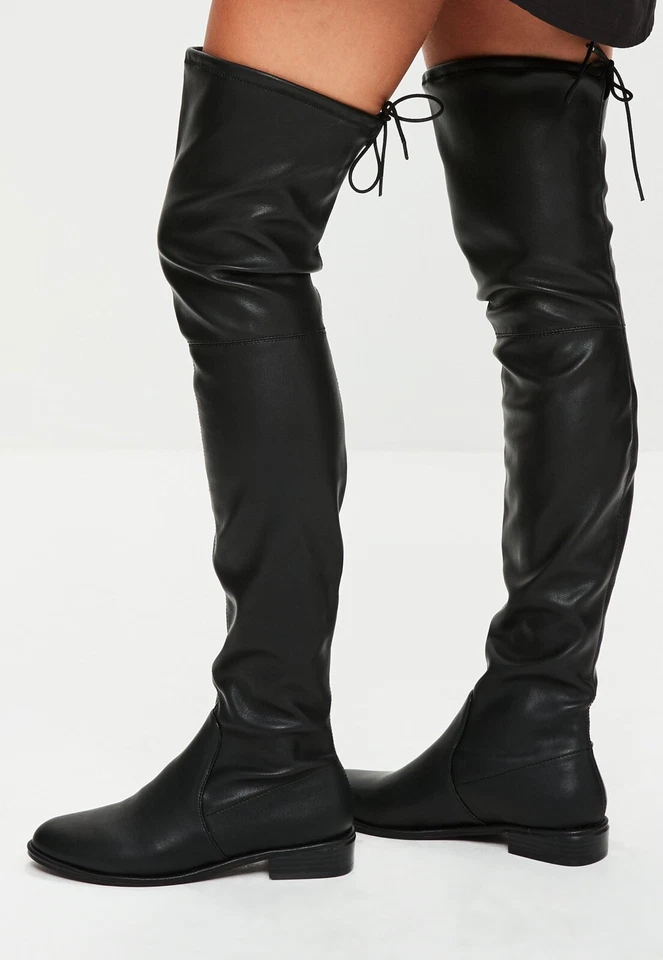 Botas largas sobre la rodilla talla 7,5 Foto 3 de 3