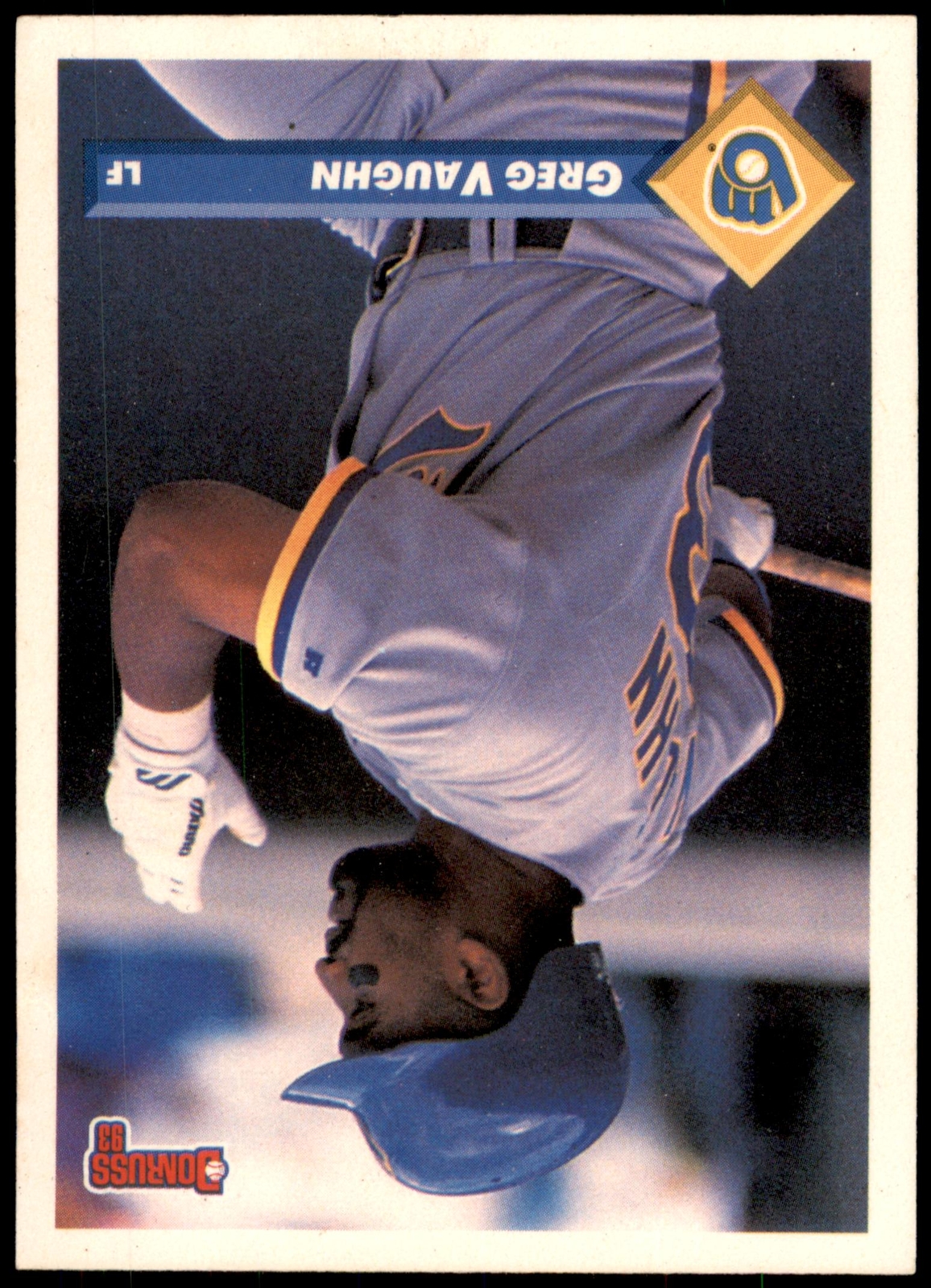 Greg Vaughn #103 1993 Donruss