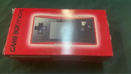 NEW Nintendo GameBoy Micro Pokemon Center Limited Console Pikachu Edition RARE - Picture 2 of 7