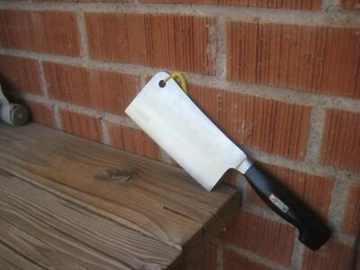1980s Vintage 6'' Blade x 3/4 lb. Wt ** J. A. HENCKELS *** Cleaver Knife GERMANY