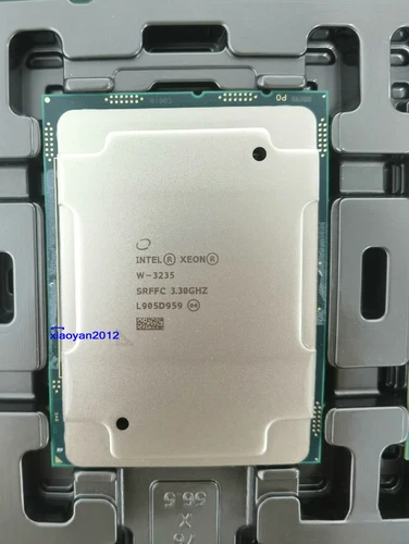Intel Xeon W-3235 3.3GHz 12-Core CPU SRFFC Processors