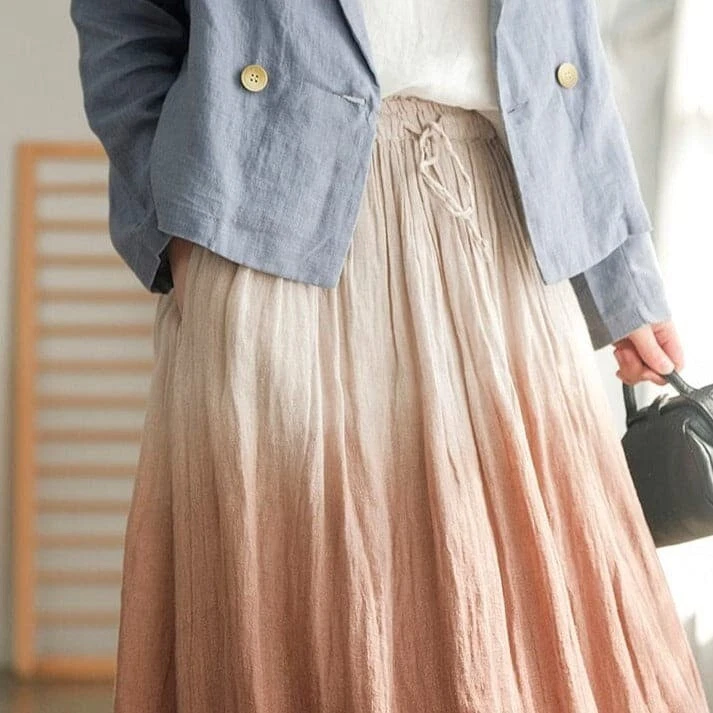 “Sunset Dreams Ombre Skirt”
