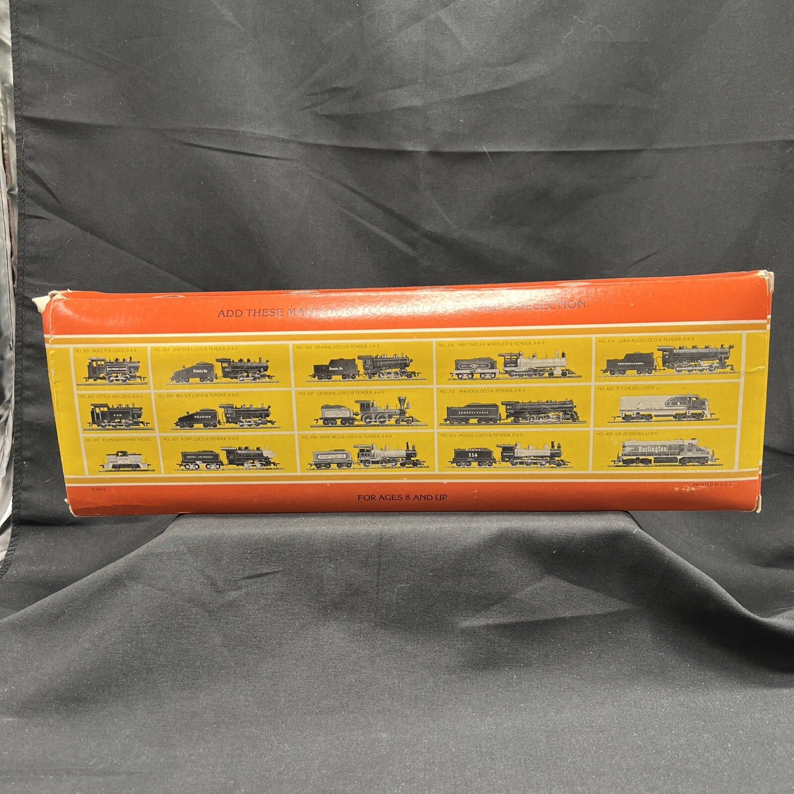 Mantua 31812 HO Scale Frisco Decapod Steam & Tender 1617