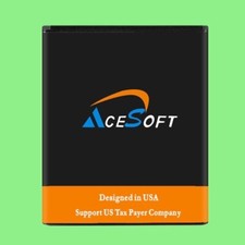 AceSoft 3770mAh Extended Slim Battery for Motorola Moto E5 Play XT1921 Cellphone