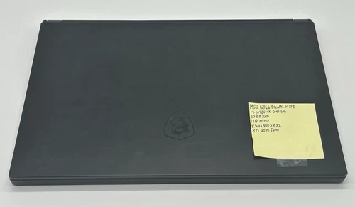 MSI GS66 Stealth 10SFS Laptop (Core i9-10980HK, 1TB NVMe, 32GB RAM)-No AC/OS