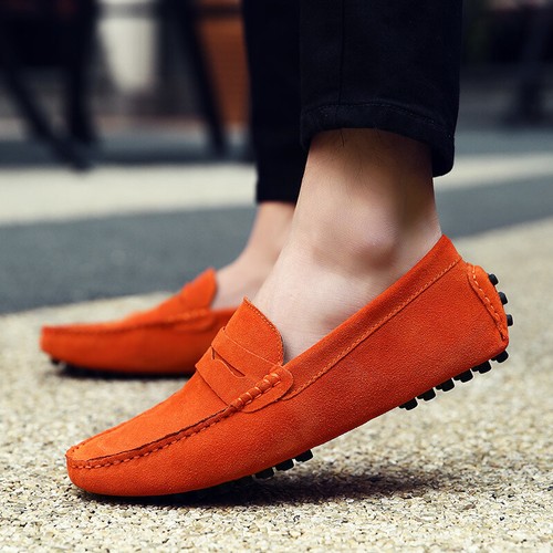 Flat Men Driving Moccasins Casual Walk 