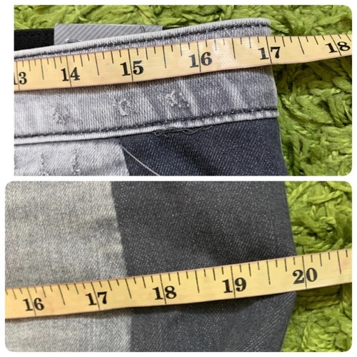 Denim recto delgado tiro alto Wit&Wisdom Ab Soultion talla 14 bloque de color - Imagen 13 de 14