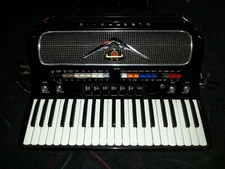 Accordion, Electronic, Monarch, AGC/Magnatone Tube Amplifier, Rhythm instrument