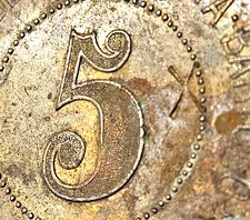 CONTRAMARCA X Ficha 5 Almud HACIENDA Cafe SAN JUAN MARICAO LARES PUERTO RICO RRR