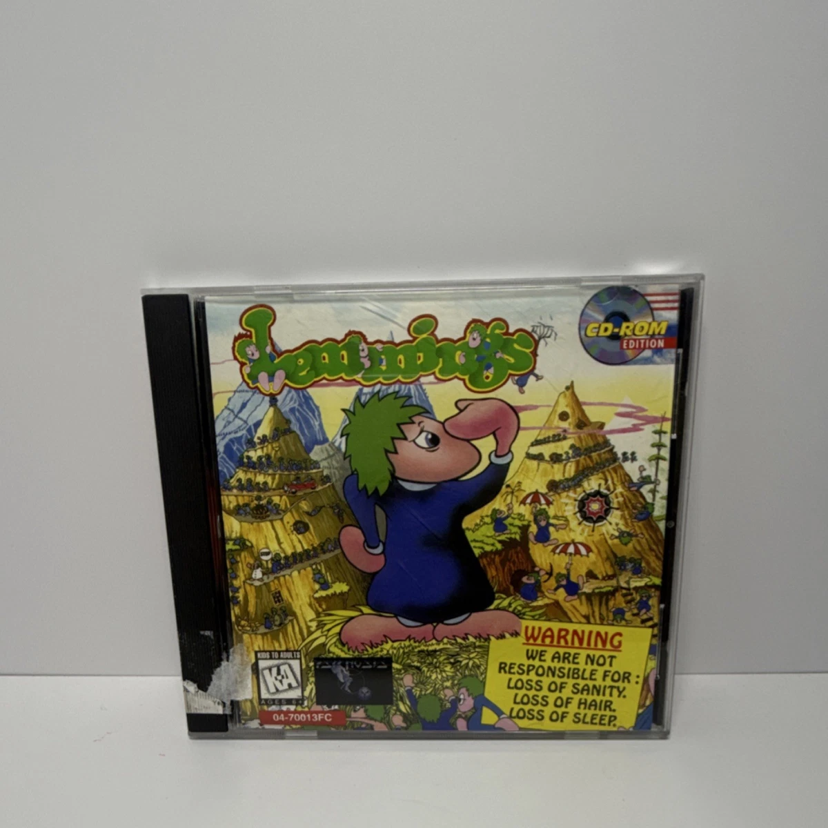Jeu Lemming Sur Disquette Pour Commodore Amiga – PSYGNOSIS – Non Testé