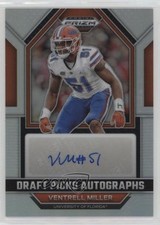 2023 Panini Prizm Draft Picks Silver Ventrell Miller #DPA-VEM Auto n0c