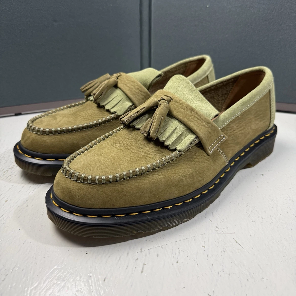 NWT Men’s Brooks Brothers Bellmore Tassel Loafer Beige size 9.5D Florsheim suede tassel loafers men main image 3