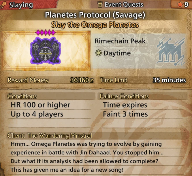 Monster Hunter Wilds OMEGA Planetes Hunt | 999 Glowing Stones 🔥 Fast Delivery - Image 4 of 4