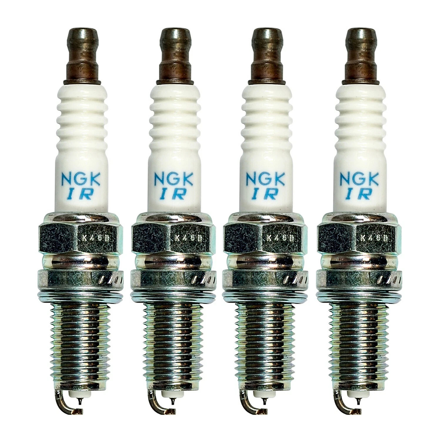 NGK Laser Iridium Spark Plug Set 4 Pieces 93618 For Dodge Fiat Jeep 1.4 L4