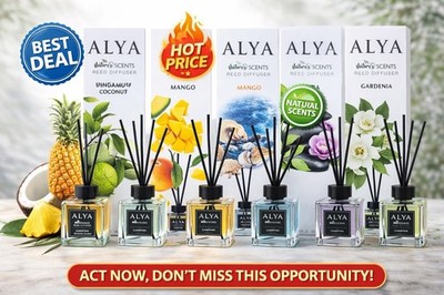 Reed Diffuser set- Home Fragrance with Sticks