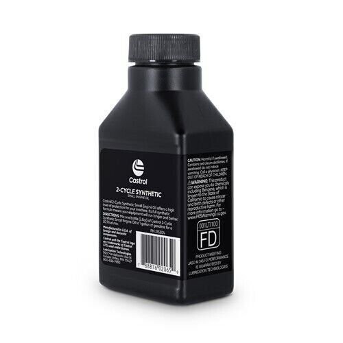 Castrol 215304 2 Cycle Full Synthetic Oil &ndash; With Fuel Stabilizer &ndash; Case of 24